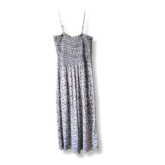 Anthropologie Pants - Women Accent Prone Smocked Romper M Boho Festival Beach Flowy Summer Casual
